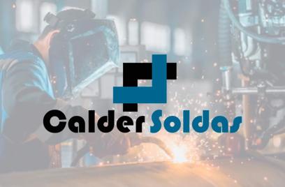 Criação de logo para Calder Soldas Criação de logo para a empresa de soldagem de metais