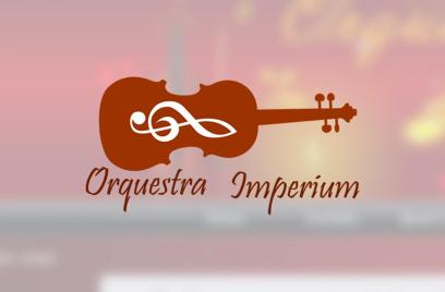 Criação de site para Orquestra Imperium Site de músicos para casamentos