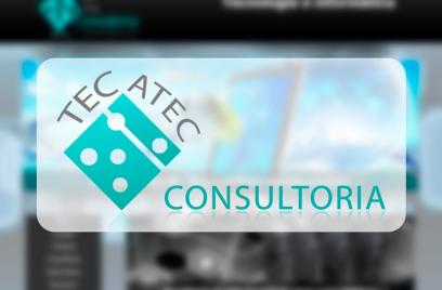 Criação de site para Tec Atec Consultoria Site desenvolvido para empresa de consultoria em tecnologia