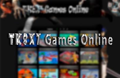 Criação de site para TK8X7 Games Online Site de jogos online em flash
